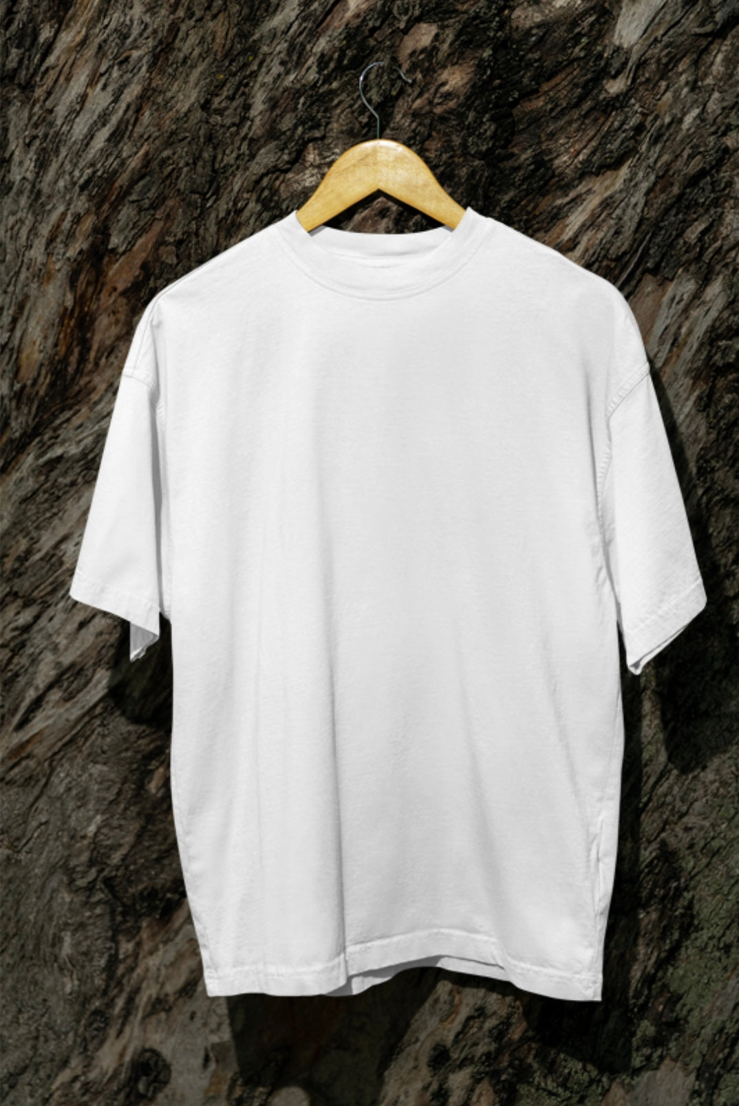 White color solid Five sleeve tees
